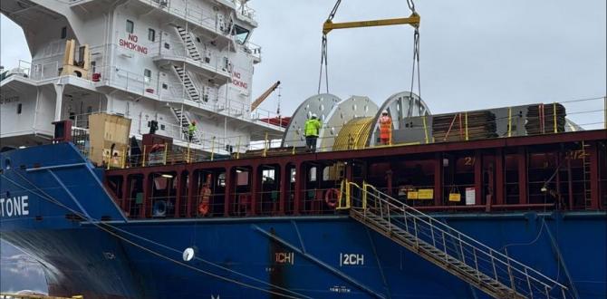 On Time Shipping Transport 350 Ton Umbilical Reel to Alexandria