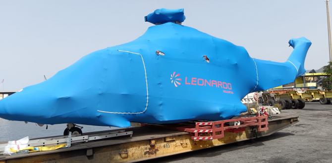 Fortune International Conduct Multimodal Transport of Helicopter
