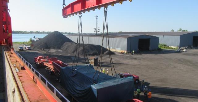 Balena Projects Transport Heavy Press Machine to North America