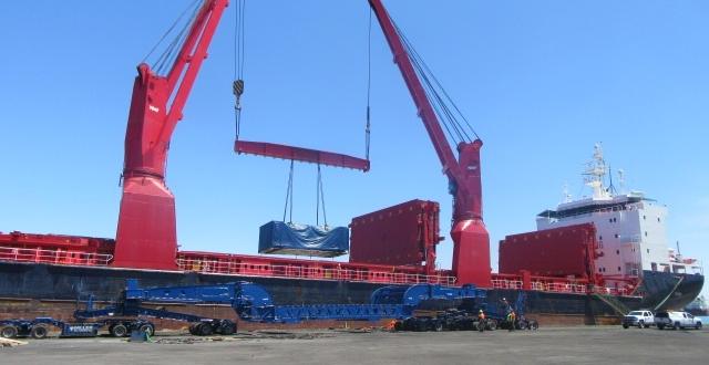 Balena Projects Transport Heavy Press Machine to North America