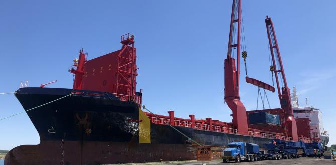 Balena Projects Transport Heavy Press Machine to North America
