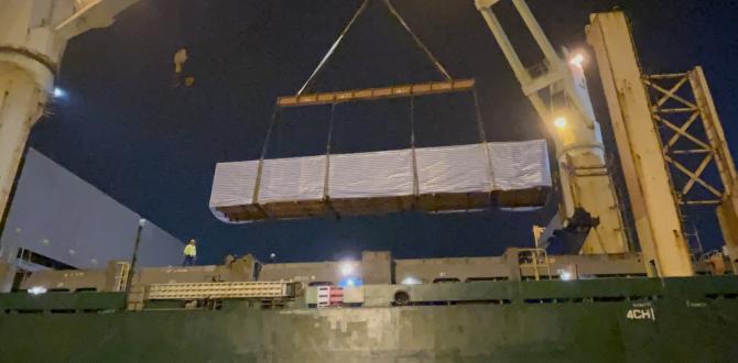EZ Link and SCACLI Cooperate to Transport Machinery Plates