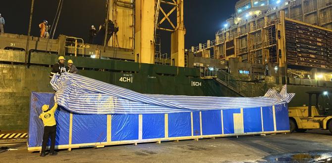 EZ Link and SCACLI Cooperate to Transport Machinery Plates