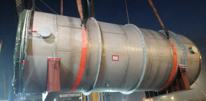 MS Global Transport Columns from Malaysia to Panjang
