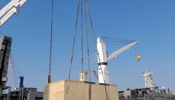 Go Gauge Logistics Execute Heavy Lift Project from Italy to India