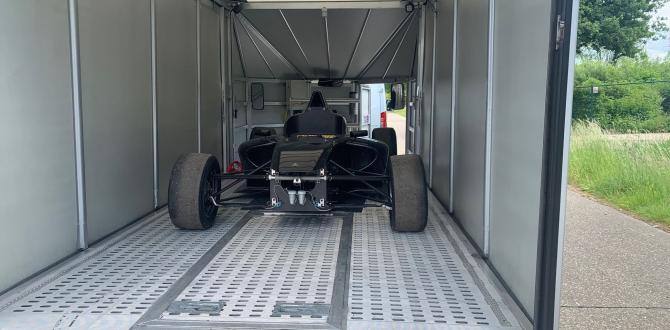 Europe Cargo Transport 2022 Formula E Model to Los Angeles