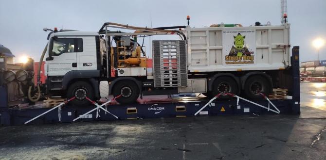 Infreight Ship Airport Function Truck from Belgium to Singapore