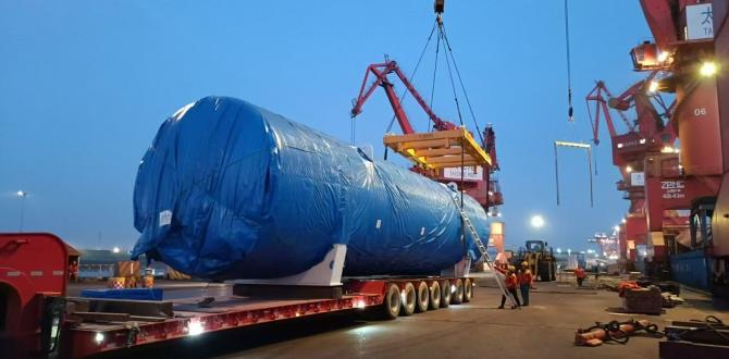 Protranser Deliver Cryogenic Ethylene Storage Tank to the USA