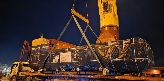 Royal Cargo Transport Fabricated Steel Modules to Australia