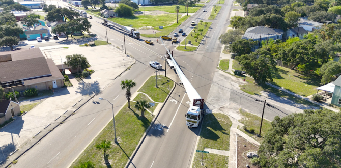 DAKO Share Massive Delivery of Wind Turbine Blades