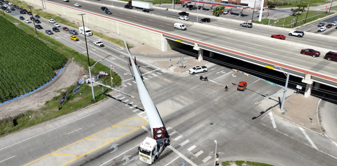 DAKO Share Massive Delivery of Wind Turbine Blades