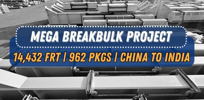PROLOG India Execute Mega Breakbulk Project from China