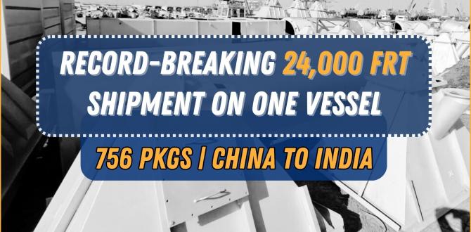 PROLOG India Report a Record-Breaking 24,000frt Shipment on One Vessel