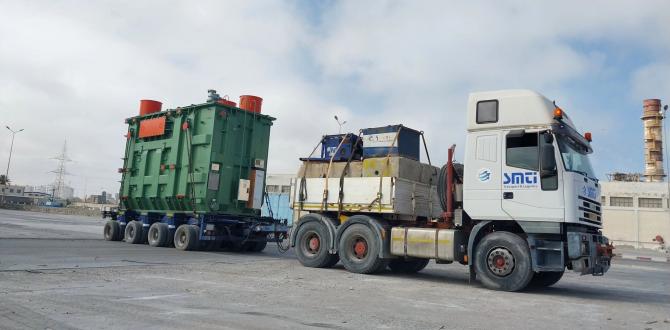 SMTI Receive 14 Transformers at Gabes Port in Tunisia