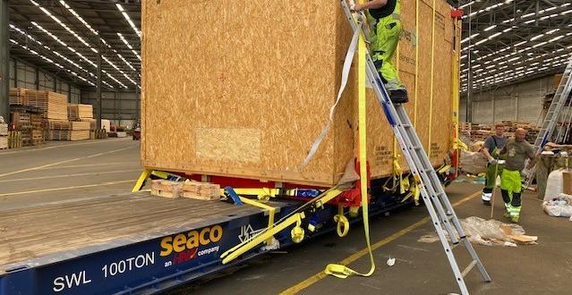 Livo Logistics with Multimodal Transport of Four Generators