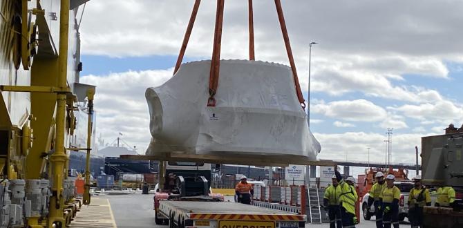 Spark Global Logistics Report Complex Breakbulk Move from Europe to Tasmania
