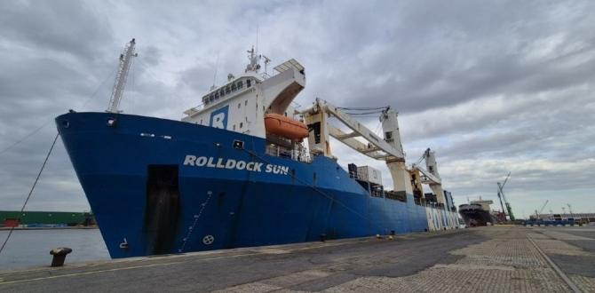 Europe Cargo Discharge Heavy Loads in Antwerp