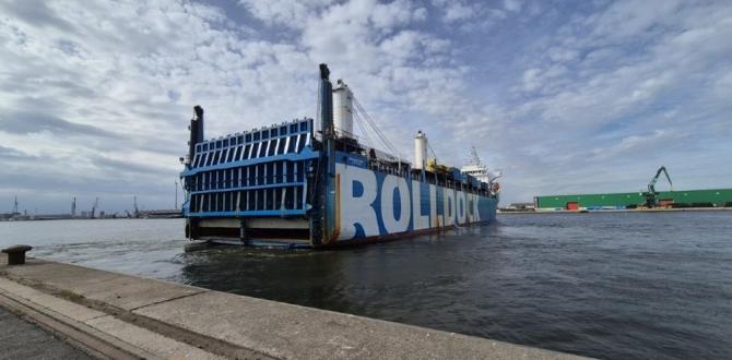 Europe Cargo Discharge Heavy Loads in Antwerp