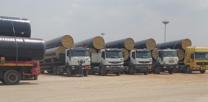 Pinto Basto Deliver 443 Pipes for Angola Water Supply Project