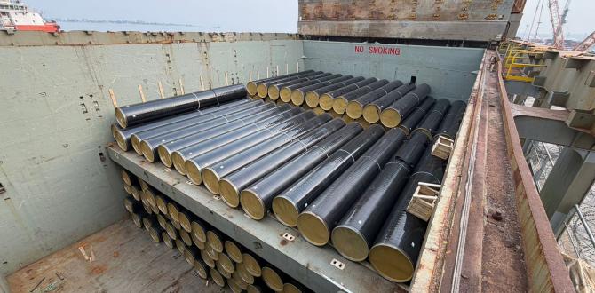 Pinto Basto Deliver 443 Pipes for Angola Water Supply Project