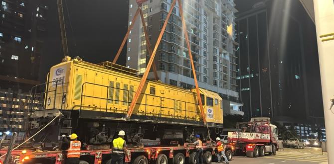 Megalift Malaysia Report Transportation of Rail Equipment