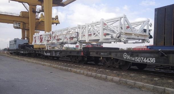 CPTS Move Drilling Equipment by Road & Rail