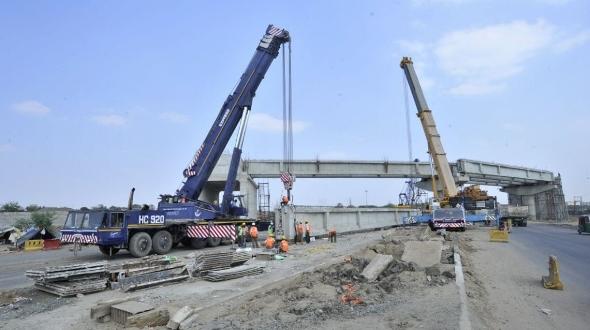 Express Group (India) in Flyover Bridge Erection