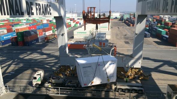 FCI Handle Oversized Shipment from France to South Korea