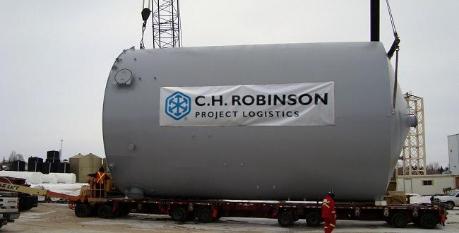 C.H.R.P.L. Delivers Tanks to Potash Mine Construction Site