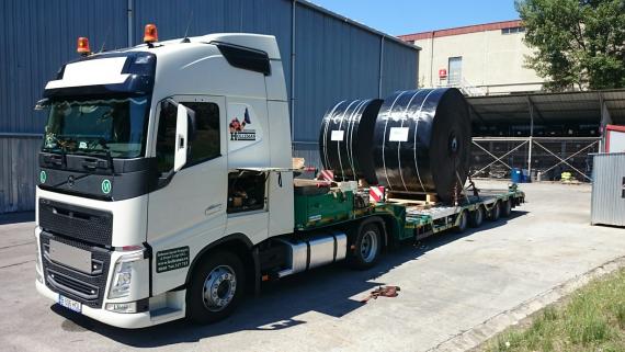 Delta Maritime Transport Conveyor Belts from Greece to England