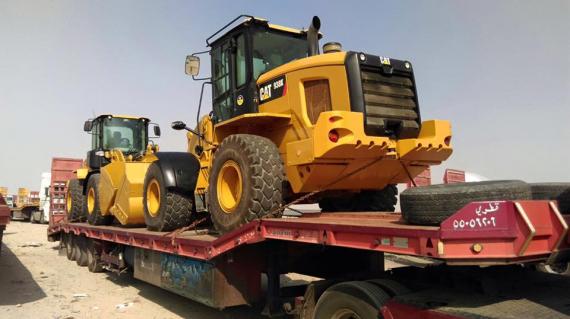 Paragon Saudi Services Move 38 CAT Diggers to Jordan