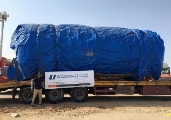 Another Successful Oversized Breakbulk Project from Paragon and Intermax