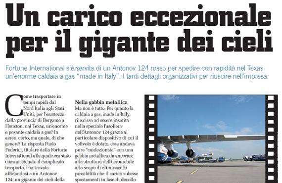 Fortune Appear In Logistica Magazine