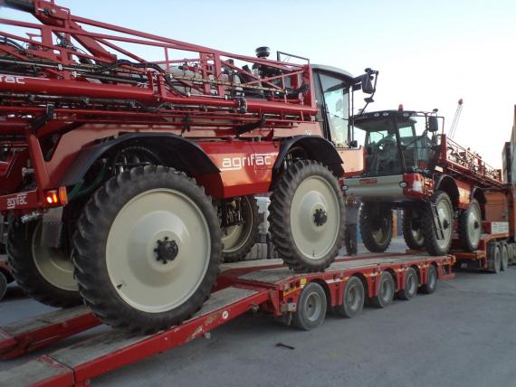 MTS Logistics Transport Agricultural Machinery from Belgium to Turkey