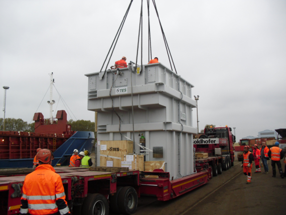 Fortune Handle Transport of 120tn Transformer in Italy