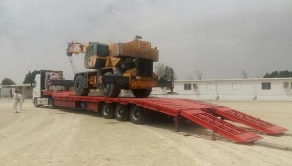 Paragon Saudi Services Transport More Cranes to Italy