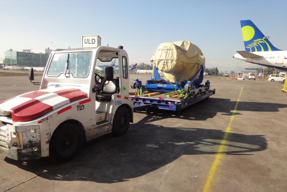 Integral Chile with Temporary Export of Engines to China