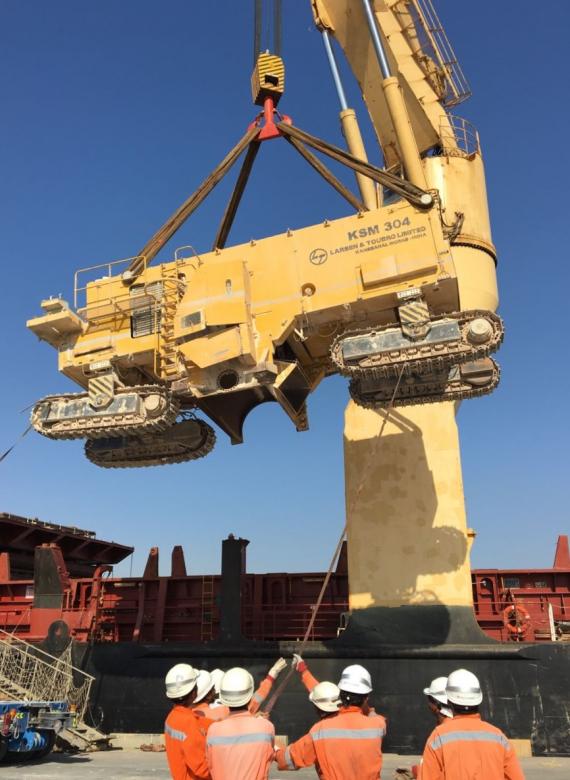 WSS Ship 3 Surface Miners from Oman and the UAE to Bahrain