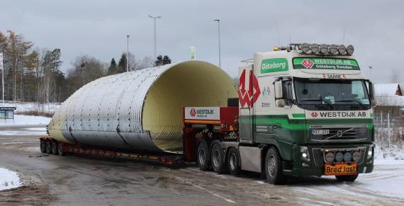 Experts in Heavy Haulage Transport - Westdijk Sweden AB