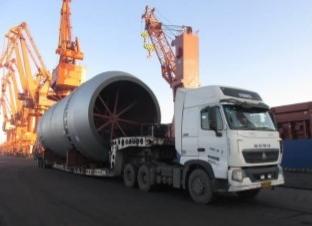 Vangard Logistics Complete Notable Shipment of Kiln Shell & Pump Truck
