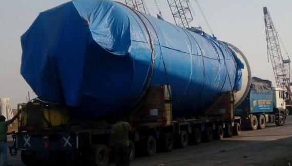 Express Global Logistics Deliver 6.2m High Cargo to Mumbai Port