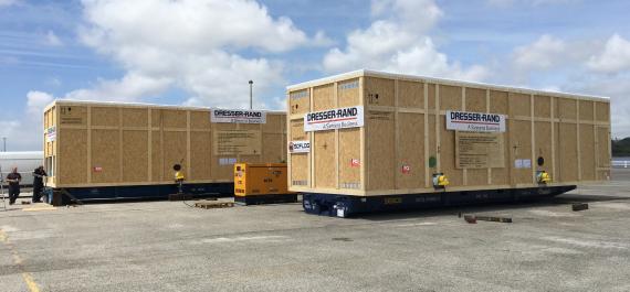 FCI Ship Compressors from France to Abu Dhabi