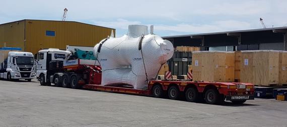 Livo Logistics with Multimodal Transport of Filter Separator Sets