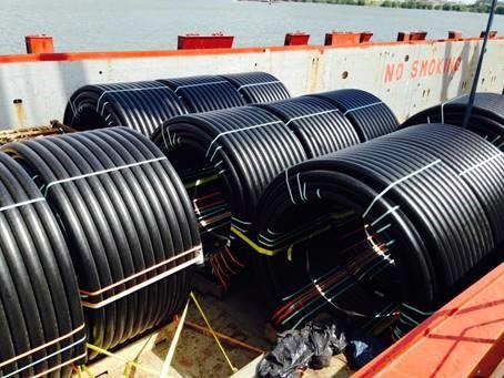 Anker & LEMAN Ship Pipe Coils from the USA to Colombia