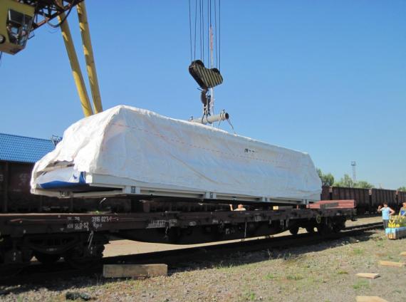 GRUBER Handles Project Shipment to Siberia by Rail