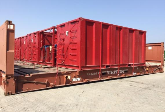 WSS UAE Handle Shipping of Construction Equipment