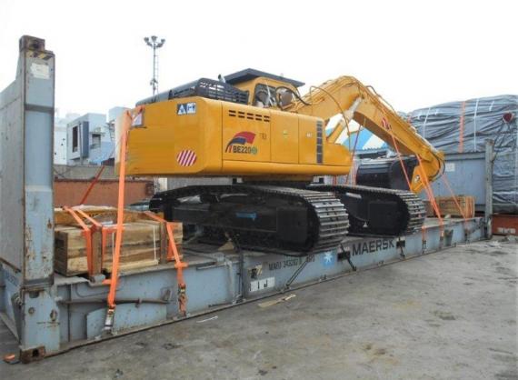 Procam Logistics Handle Excavators from India to Syria