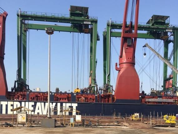 Wilhelmsen Handles 23,400frt of Port Handling Equipment