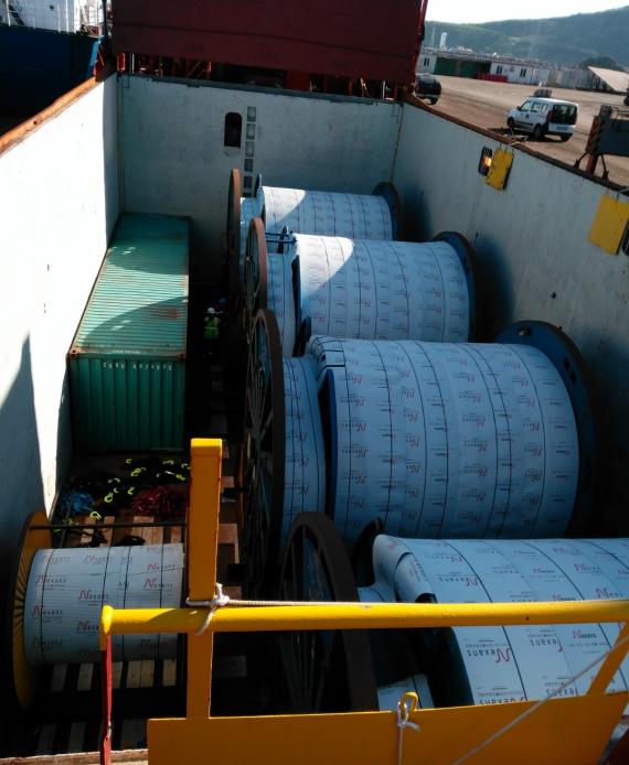 BATI Group Delivers Large FOC Reels for TANAP Project