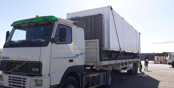 PCIT Deliver Portable Cabins to Kabul